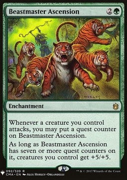 Beastmaster Ascension MYS-92 Rare Excellent Englisch