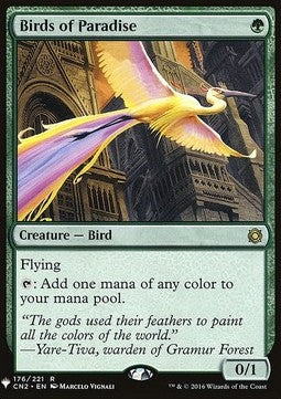 Birds of Paradise MYS-176 Rare Near Mint Englisch
