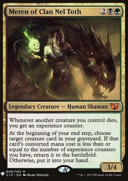 Meren of Clan Nel Toth MYS-49 Mythic Near Mint Englisch