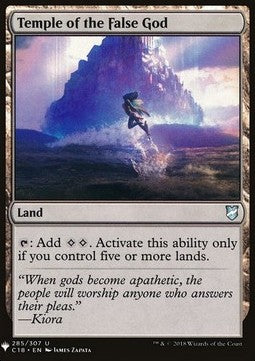 Temple of the False God MYS-285 Uncommon Near Mint Englisch