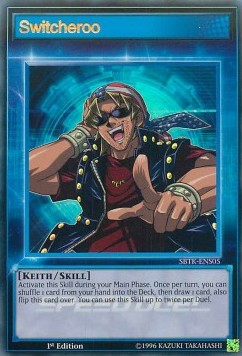 Vertauschen (Skill) SBTK-S05 Ultra Rare Good Deutsch 1. Auflage