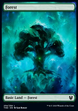 Forest THB-254 Land Excellent Englisch Foil