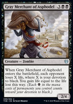 Gray Merchant of Asphodel THB-99 Uncommon Near Mint Englisch