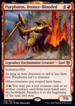 Purphoros der Bronzeblütige THB-150 Mythic Excellent Deutsch