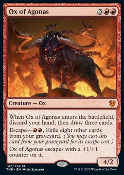 Ox of Agonas THB-147 Mythic Near Mint Englisch Foil