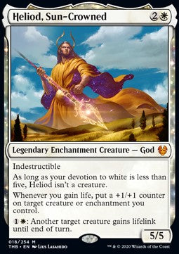 Heliod, Sun-Crowned THB-18 Mythic Near Mint Englisch Foil