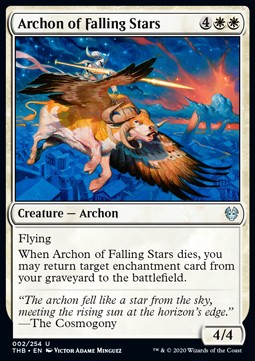 Archon of Falling Stars THB-2 Uncommon Light Played Englisch