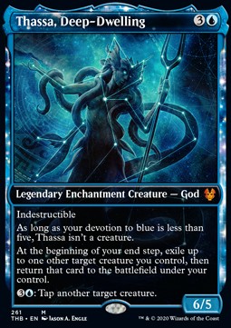 Thassa, Deep-Dwelling XTHB-261 Mythic Near Mint Englisch