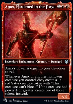 Anax, Hardened in the Forge XTHB-264 Uncommon Excellent Englisch