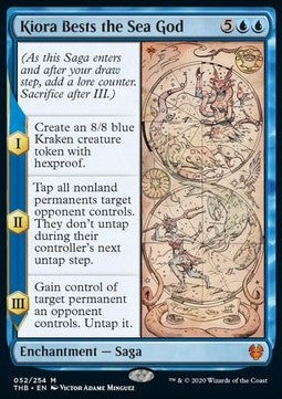 Kiora Bests the Sea God THB-52 Mythic Near Mint Englisch