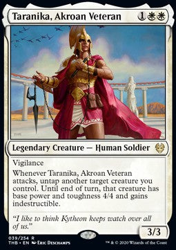 Taranika, Akroan Veteran THB-39 Rare Near Mint Englisch