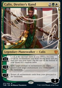 Calix, Destiny's Hand THB-211 Mythic Excellent Englisch Foil