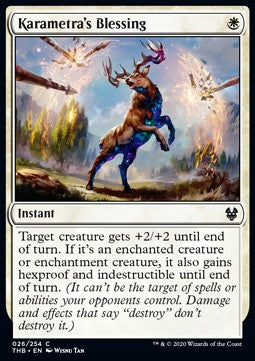 Karametra's Blessing THB-26 Common Near Mint Englisch