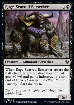 Rage-Scarred Berserker THB-113 Common Excellent Englisch