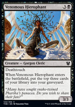 Venomous Hierophant THB-122 Common Near Mint Englisch