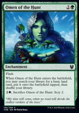 Omen of the Hunt THB-192 Common Near Mint Englisch
