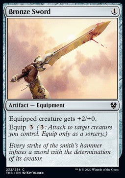 Bronze Sword THB-232 Common Excellent Englisch