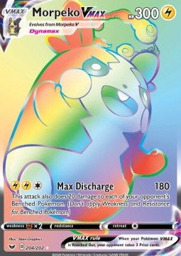 Morpeko VMAX SSH-204 Secret Rare Boosterfrisch Deutsch