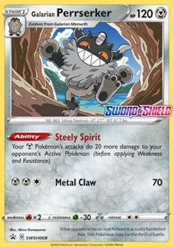 Galar-Mauzinger SWSH-008 Promo Light Played Deutsch