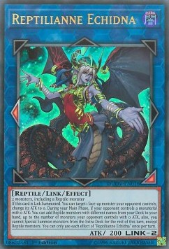 Reptilianische Echidna DUOV-016 Ultra Rare Excellent Deutsch 1. Auflage