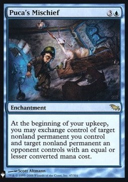 Puca's Mischief MYS-47 Rare Near Mint Englisch Foil