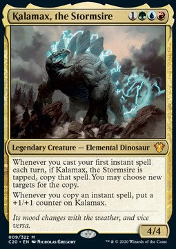 Kalamax der Sturmentfacher (V.1) C20-9 Mythic Near Mint Deutsch Foil