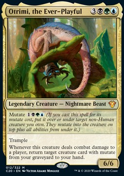 Otrimi der Immerverspielte (V.1) C20-12 Mythic Excellent Deutsch Foil