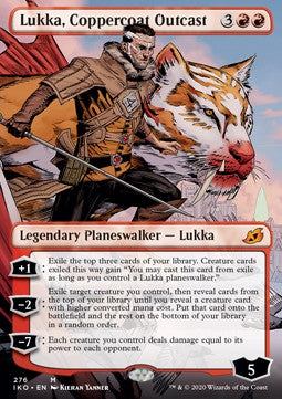 Lukka, Coppercoat Outcast XIKO-276 Mythic Near Mint Japanisch