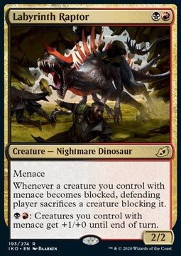 Labyrinth-Raptor IKO-193 Rare Excellent Deutsch