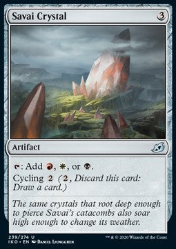 Savai Crystal IKO-239 Uncommon Excellent Englisch Foil