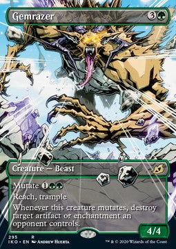 Gemrazer XIKO-295 Rare Excellent Englisch Foil