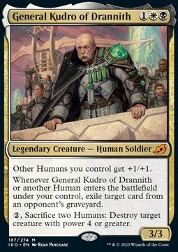 General Kudro of Drannith IKO-187 Mythic Near Mint Englisch
