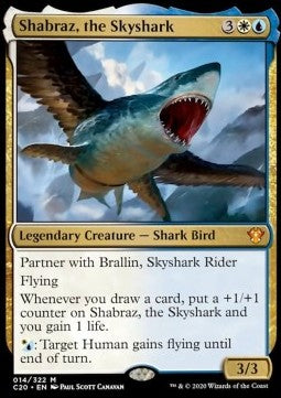 Shabraz, the Skyshark C20-14 Mythic Excellent Englisch Foil