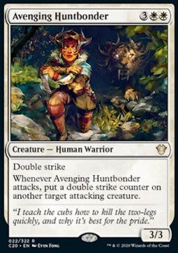 Avenging Huntbonder C20-22 Rare Good Englisch