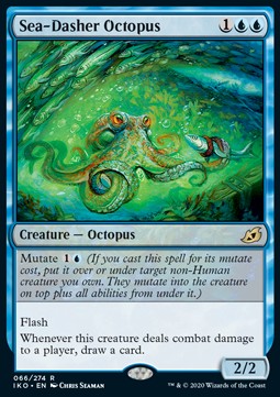 Sea-Dasher Octopus IKO-66 Rare Near Mint Englisch