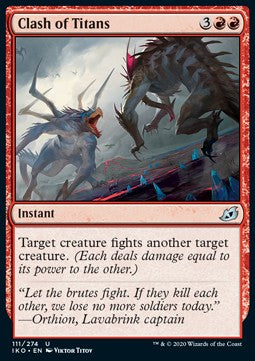 Clash of Titans IKO-111 Uncommon Excellent Englisch