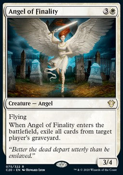 Angel of Finality C20-75 Rare Near Mint Englisch