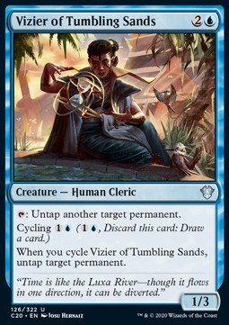 Vizier of Tumbling Sands C20-126 Uncommon Near Mint Englisch