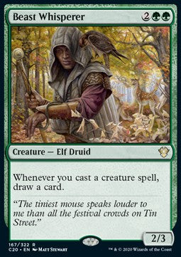 Beast Whisperer C20-167 Rare Near Mint Englisch