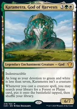 Karametra, God of Harvests C20-218 Mythic Excellent Englisch