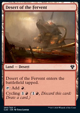 Desert of the Fervent C20-266 Common Near Mint Englisch