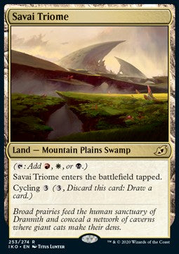 Savai Triome IKO-253 Rare Good Englisch
