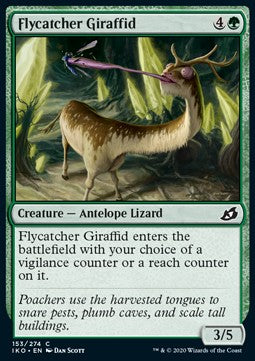 Fliegenfänger-Giraffid IKO-153 Common Near Mint Deutsch
