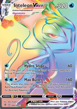 Intelleon VMAX RCL-195 Secret Rare EX Deutsch