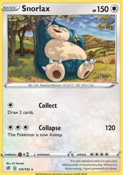 Snorlax RCL-141 Rare Excellent Deutsch Reverse Holo