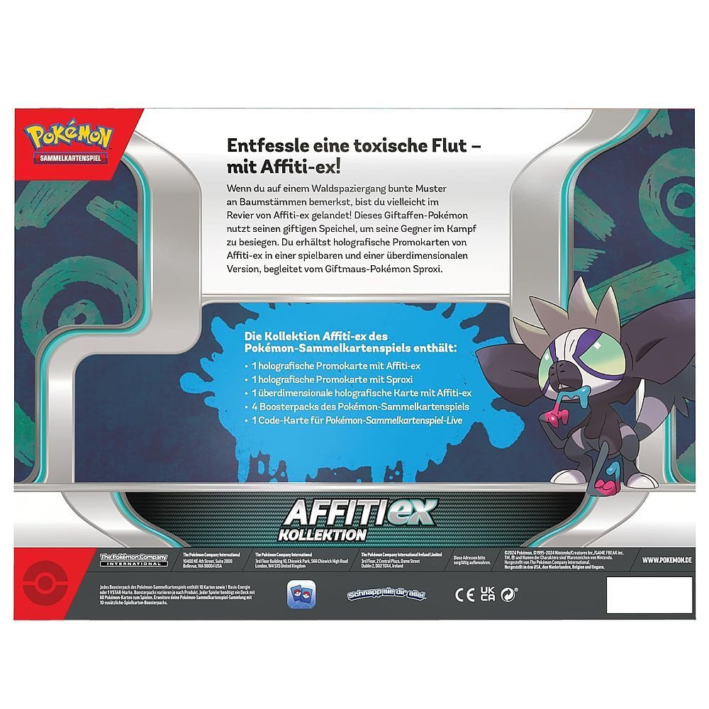 Pokémon Affiti-EX Kollektion - DE