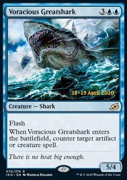 Gefräßiger Riesenhai (V.2) PIKO-70 Rare Excellent Deutsch Foil