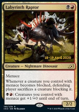 Labyrinth-Raptor (V.2) PIKO-193 Rare Near Mint Deutsch Foil