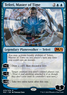Teferi, Master of Time M21-75 Mythic Near Mint Englisch