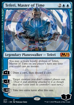 Teferi, Herr über die Zeit XM21-277 Mythic Near Mint Deutsch
